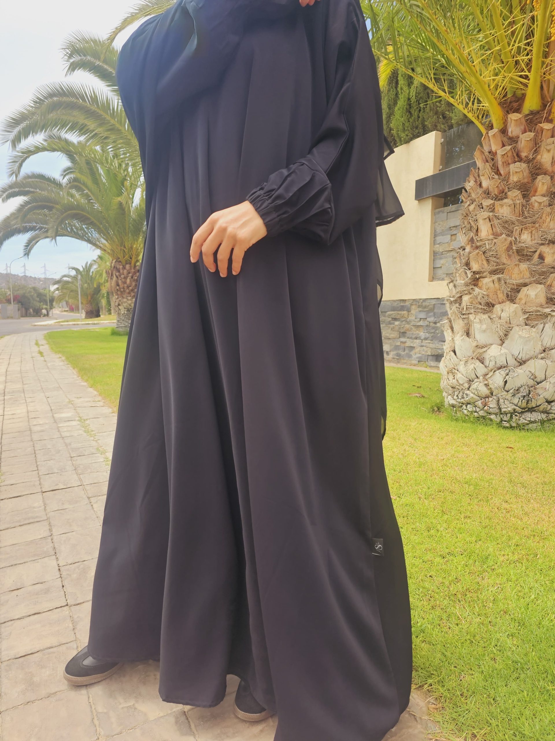 Abaya Djanet Mademoiselle Soutra Noir