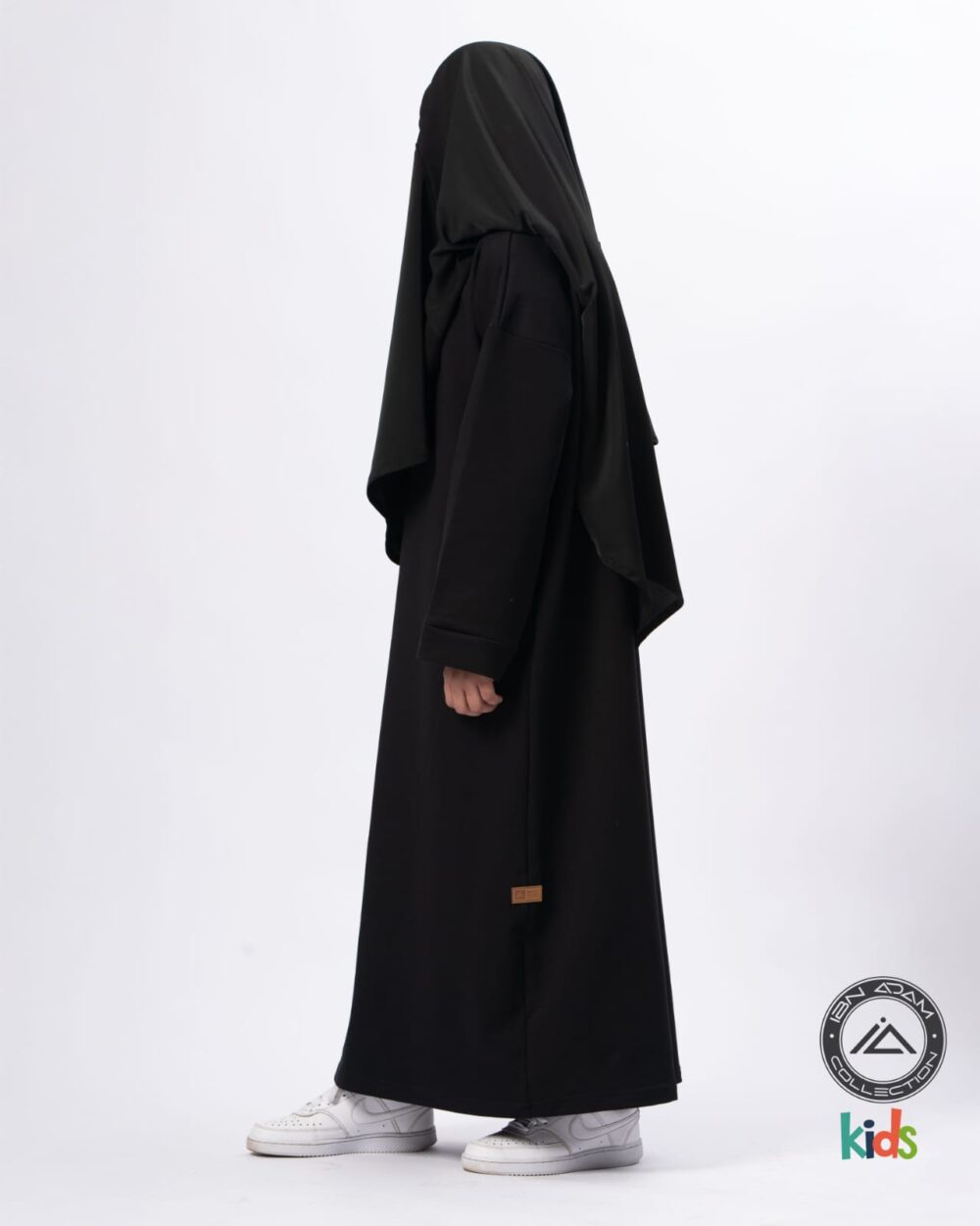 Abaya Ibn Adam fillette noire